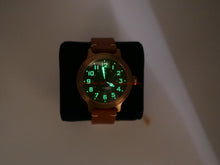 Load image into Gallery viewer, 066/450 - Vostok Retro 55828B Real Bronze ’Anniversary Series’ Collectible Sapphire Crystal