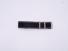 Load image into Gallery viewer, Hadley-Roma 20Mm Premium Nato Style Nylon White Watch Band Bands