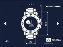 Load image into Gallery viewer, Vostok Amfibia Red Sea 040690 With Auto-Self Winding Mineral Glass Watches