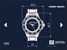 Load image into Gallery viewer, Vostok Amfibia Reef 080494 With Auto-Self Winding Mineral Glass Watches
