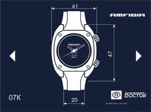 Load image into Gallery viewer, Vostok Amfibia Scuba 076798 With Auto-Self Winding Mineral Glass Watches