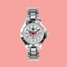 Load image into Gallery viewer, Vostok Amphibian Classic 120065 Operation Desert Shield With Auto-Self Winding Watches