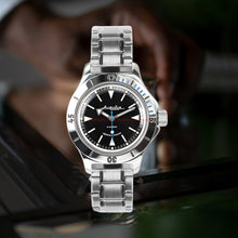 Load image into Gallery viewer, Vostok Amphibian Classic 12073B With Auto-Self Winding W/ Stainless Steel Bracelet Watches