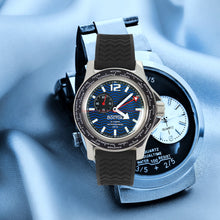 Load image into Gallery viewer, Vostok Amphibian Classic 13003B With Auto-Self Winding + Polyurethane Strap Watches