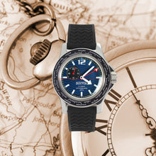 Load image into Gallery viewer, Vostok Amphibian Classic 13003B With Auto-Self Winding + Polyurethane Strap Watches