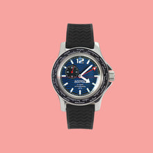 Load image into Gallery viewer, Vostok Amphibian Classic 13003B With Auto-Self Winding + Polyurethane Strap Watches