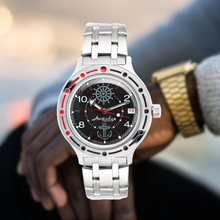 Load image into Gallery viewer, Vostok Amphibian Classic 420526 Zissou With Auto-Self Winding Watches
