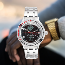 Load image into Gallery viewer, Vostok Amphibian Classic 420526 Zissou With Auto-Self Winding Watches