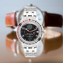 Load image into Gallery viewer, Vostok Amphibian Classic 420526 Zissou With Auto-Self Winding Watches