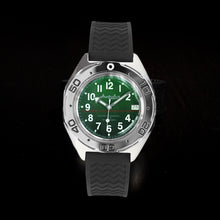 Load image into Gallery viewer, Vostok Amphibian Classic 67068B With Auto-Self Winding + Polyurethane Strap Watches