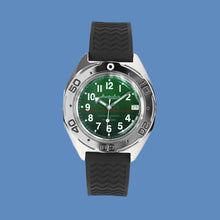 Load image into Gallery viewer, Vostok Amphibian Classic 67068B With Auto-Self Winding + Polyurethane Strap Watches