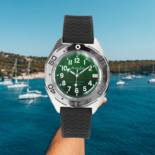 Load image into Gallery viewer, Vostok Amphibian Classic 67068B With Auto-Self Winding + Polyurethane Strap Watches