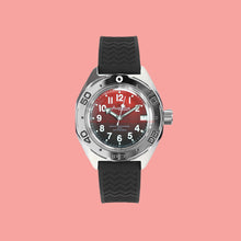 Load image into Gallery viewer, Vostok Amphibian Classic 67069B With Auto-Self Winding + Polyurethane Strap Watches