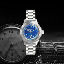 Load image into Gallery viewer, Vostok Amphibian Classic 74094B Mount Elbrus With Auto-Self Winding Watches