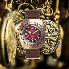 Load image into Gallery viewer, Vostok Amphibian Classic 90807B 1967 Bronze With Auto-Self Winding Watches
