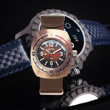 Load image into Gallery viewer, Vostok Amphibian Classic 90818B 1967 Bronze With Auto-Self Winding Watches