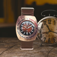 Load image into Gallery viewer, Vostok Amphibian Classic 90818B 1967 Bronze With Auto-Self Winding Watches