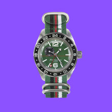 Load image into Gallery viewer, Vostok Komandirskie 03097A With Auto-Self Winding + Nylon (Zulu) Strap Watches