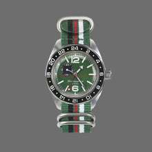 Load image into Gallery viewer, Vostok Komandirskie 03097A With Auto-Self Winding + Nylon (Zulu) Strap Watches