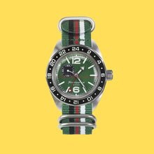 Load image into Gallery viewer, Vostok Komandirskie 03097A With Auto-Self Winding + Nylon (Zulu) Strap Watches