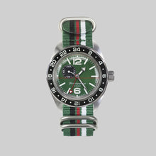 Load image into Gallery viewer, Vostok Komandirskie 03097A With Auto-Self Winding + Nylon (Zulu) Strap Watches
