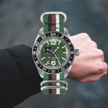 Load image into Gallery viewer, Vostok Komandirskie 03097A With Auto-Self Winding + Nylon (Zulu) Strap Watches