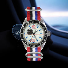 Load image into Gallery viewer, Vostok Komandirskie 03098A With Auto-Self Winding Full Lume + Nylon (Zulu) Strap Watches