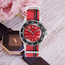 Load image into Gallery viewer, Vostok Komandirskie 18009B With Auto-Self Winding + Nylon (Zulu) Strap Watches