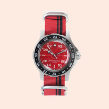 Load image into Gallery viewer, Vostok Komandirskie 18009B With Auto-Self Winding + Nylon (Zulu) Strap Watches