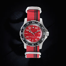 Load image into Gallery viewer, Vostok Komandirskie 18009B With Auto-Self Winding + Nylon (Zulu) Strap Watches