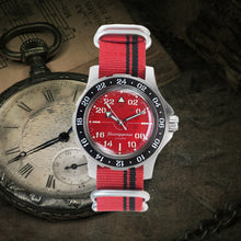 Load image into Gallery viewer, Vostok Komandirskie 18009B With Auto-Self Winding + Nylon (Zulu) Strap Watches