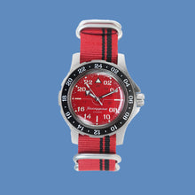 Load image into Gallery viewer, Vostok Komandirskie 18009B With Auto-Self Winding + Nylon (Zulu) Strap Watches