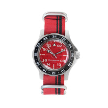 Load image into Gallery viewer, Vostok Komandirskie 18009B With Auto-Self Winding + Nylon (Zulu) Strap Watches