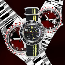 Load image into Gallery viewer, Vostok Komandirskie 18010B With Auto-Self Winding + Nylon (Zulu) Strap Watches