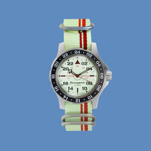 Load image into Gallery viewer, Vostok Komandirskie 18011B With Auto-Self Winding + Nylon (Zulu) Strap Watches