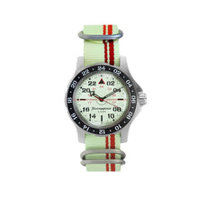 Load image into Gallery viewer, Vostok Komandirskie 18011B With Auto-Self Winding + Nylon (Zulu) Strap Watches
