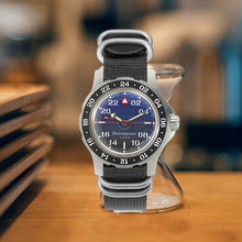 Load image into Gallery viewer, Vostok Komandirskie 18021A With Auto-Self Winding + Nylon (Zulu) Strap Watches