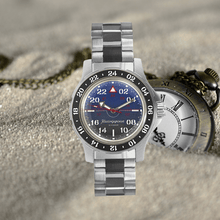 Load image into Gallery viewer, Vostok Komandirskie 18021A With Auto-Self Winding Stainless Steel Bracelet Watches