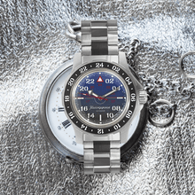Load image into Gallery viewer, Vostok Komandirskie 18021A With Auto-Self Winding Stainless Steel Bracelet Watches