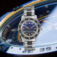 Load image into Gallery viewer, Vostok Komandirskie 18021A With Auto-Self Winding Stainless Steel Bracelet Watches