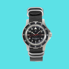 Load image into Gallery viewer, Vostok Komandirskie 18022A With Auto-Self Winding Nylon (Zulu) Strap Watches