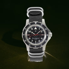 Load image into Gallery viewer, Vostok Komandirskie 18022A With Auto-Self Winding Nylon (Zulu) Strap Watches