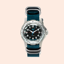 Load image into Gallery viewer, Vostok Komandirskie 18022B With Auto-Self Winding + Nylon (Zulu) Strap Watches