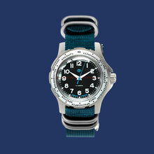 Load image into Gallery viewer, Vostok Komandirskie 18022B With Auto-Self Winding + Nylon (Zulu) Strap Watches