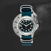 Load image into Gallery viewer, Vostok Komandirskie 18022B With Auto-Self Winding + Nylon (Zulu) Strap Watches