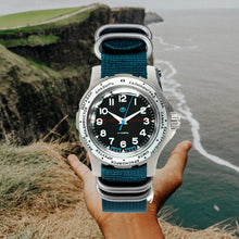 Load image into Gallery viewer, Vostok Komandirskie 18022B With Auto-Self Winding + Nylon (Zulu) Strap Watches
