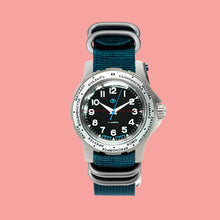 Load image into Gallery viewer, Vostok Komandirskie 18022B With Auto-Self Winding + Nylon (Zulu) Strap Watches