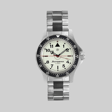 Load image into Gallery viewer, Vostok Komandirskie 18028A With Auto-Self Winding Full Lume Dial + Hands Stainless Steel Bracelet