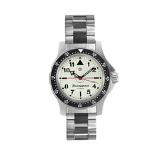 Load image into Gallery viewer, Vostok Komandirskie 18028A With Auto-Self Winding Full Lume Dial + Hands Stainless Steel Bracelet