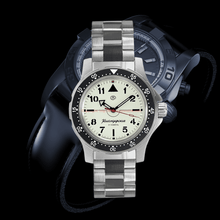 Load image into Gallery viewer, Vostok Komandirskie 18028A With Auto-Self Winding Full Lume Dial + Hands Stainless Steel Bracelet